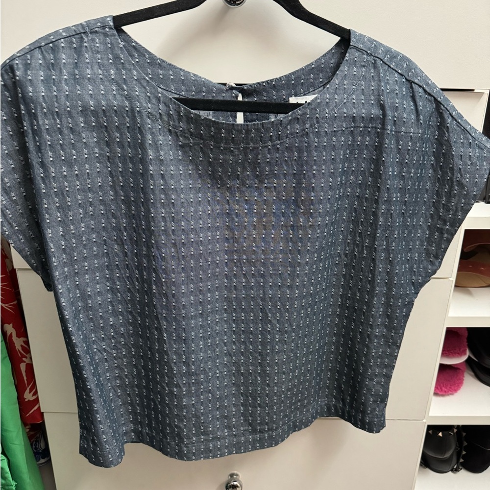 Sam & Lavi soft denim top size medium